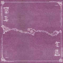 SpellGround Classic Play Mat Purple/White